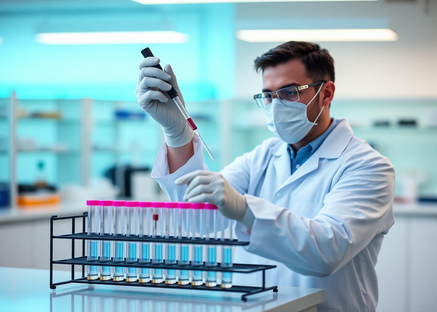Kwaliteitscontrole in het lab